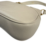Gucci White Aphrodite Leather Shoulder Bag