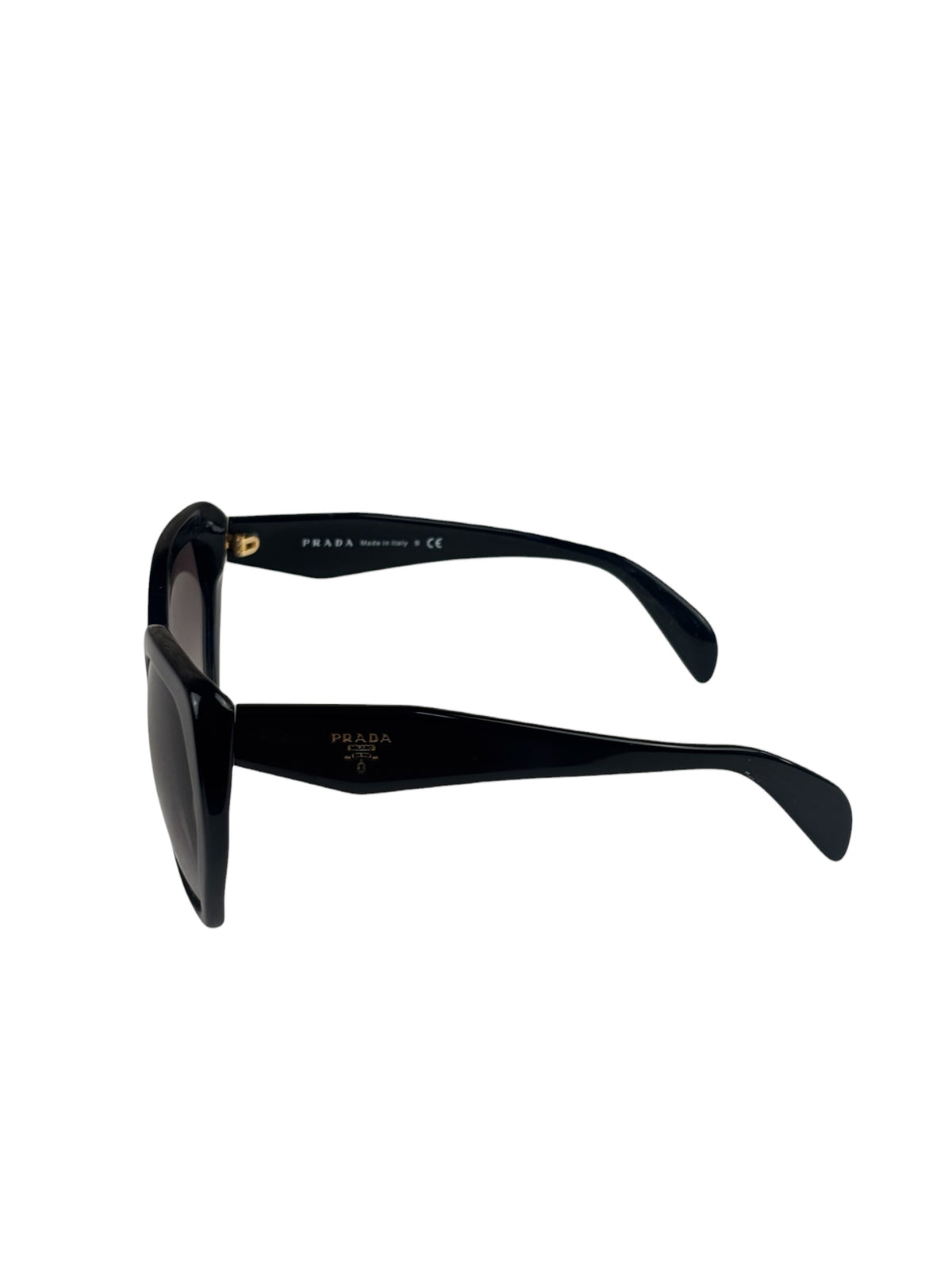 Prada Black Acetate Oversized Sunglasses