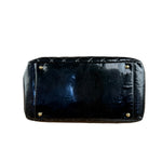 Chanel Black Patent Quilted Leather Timeless Shopping Tote Bag 2002