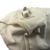 Balenciaga White Leather Giant 21 City Shoulder Bag