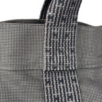 Hermes Grey Canvas Herline Tote Bag