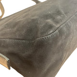 Fendi Vintage Black Mamma Baguette Shoulder Bag