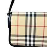 Burberrys Nova Check Flap Shoulder Bag