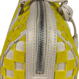 Louis Vuitton Cream/Yellow Damier Cubic Printemps Etè Speedy 2013