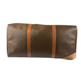 Celine Vintage Macadam Print Boston Bag