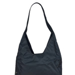 Prada Vintage Black Nylon Hobo Shoulder Bag