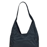 Prada Vintage Black Nylon Hobo Shoulder Bag