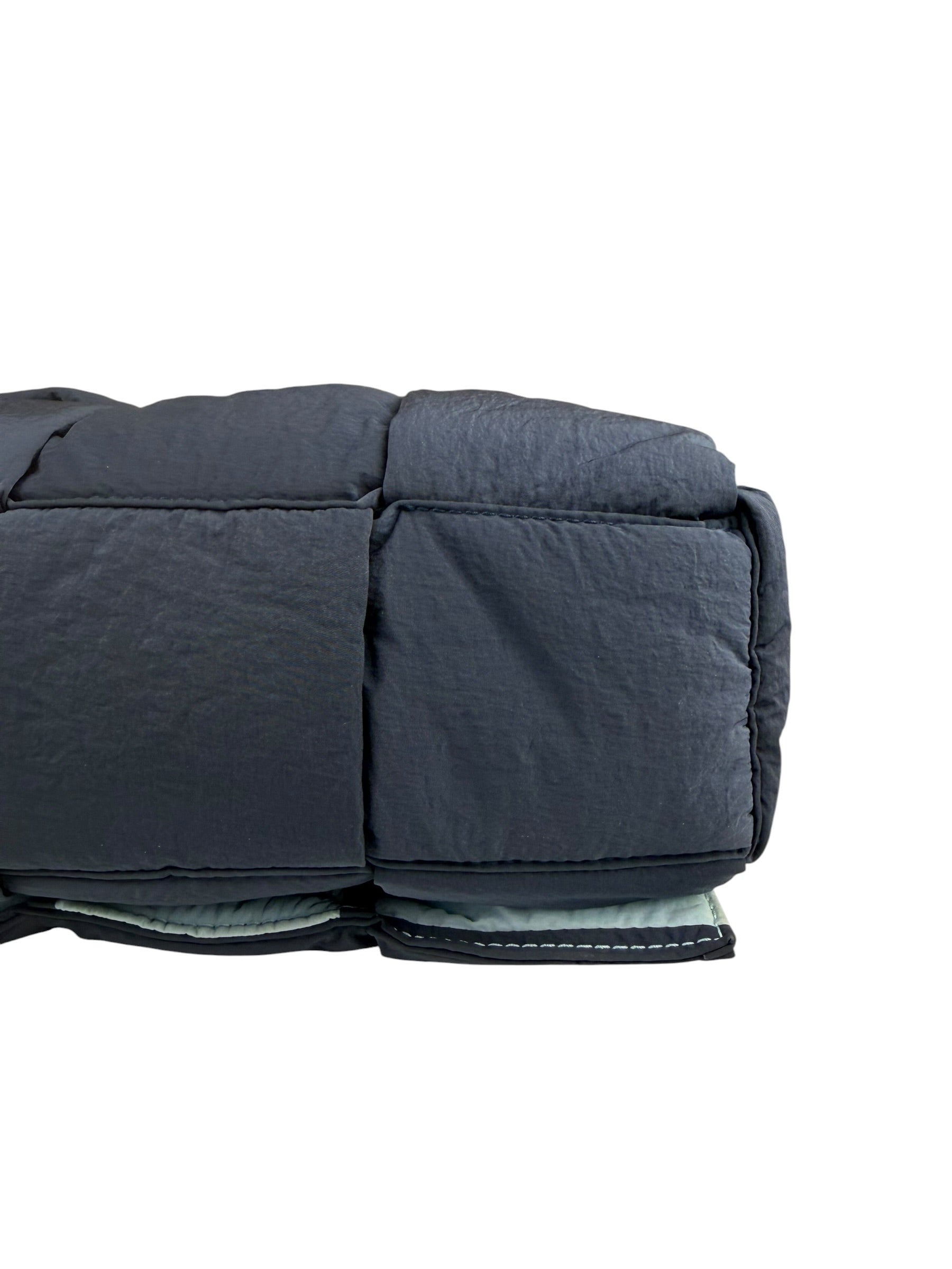 Bottega Veneta Navy Blue Padded tech Cassette Shoulder/Crossbody Bag