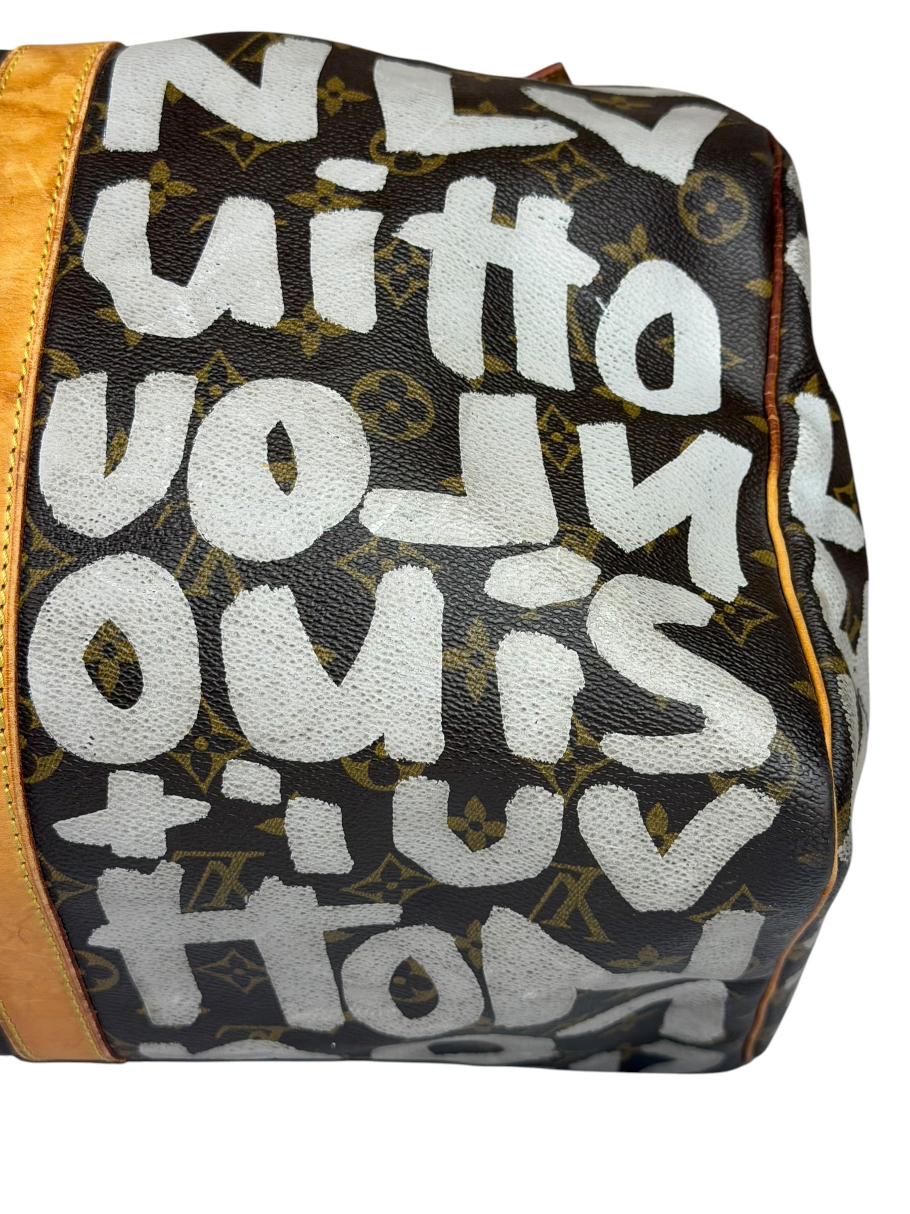 Louis Vuitton x Stephen Sprouse Monogram Graffiti Keepall 50