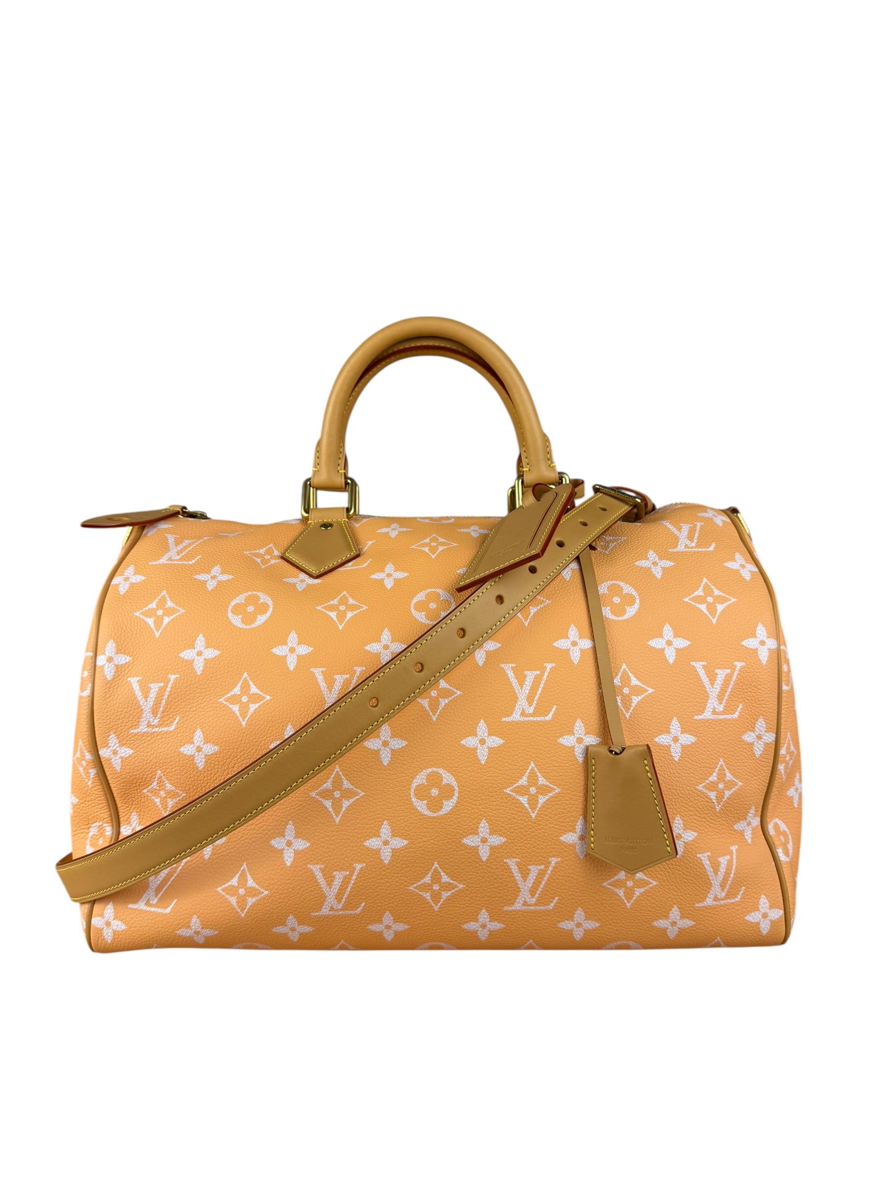 Louis Vuitton Calfskin Monogram Speedy P9 Bandouliere 40