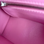 Balenciaga Pink Denim Small Hourglass 2Way Handbag