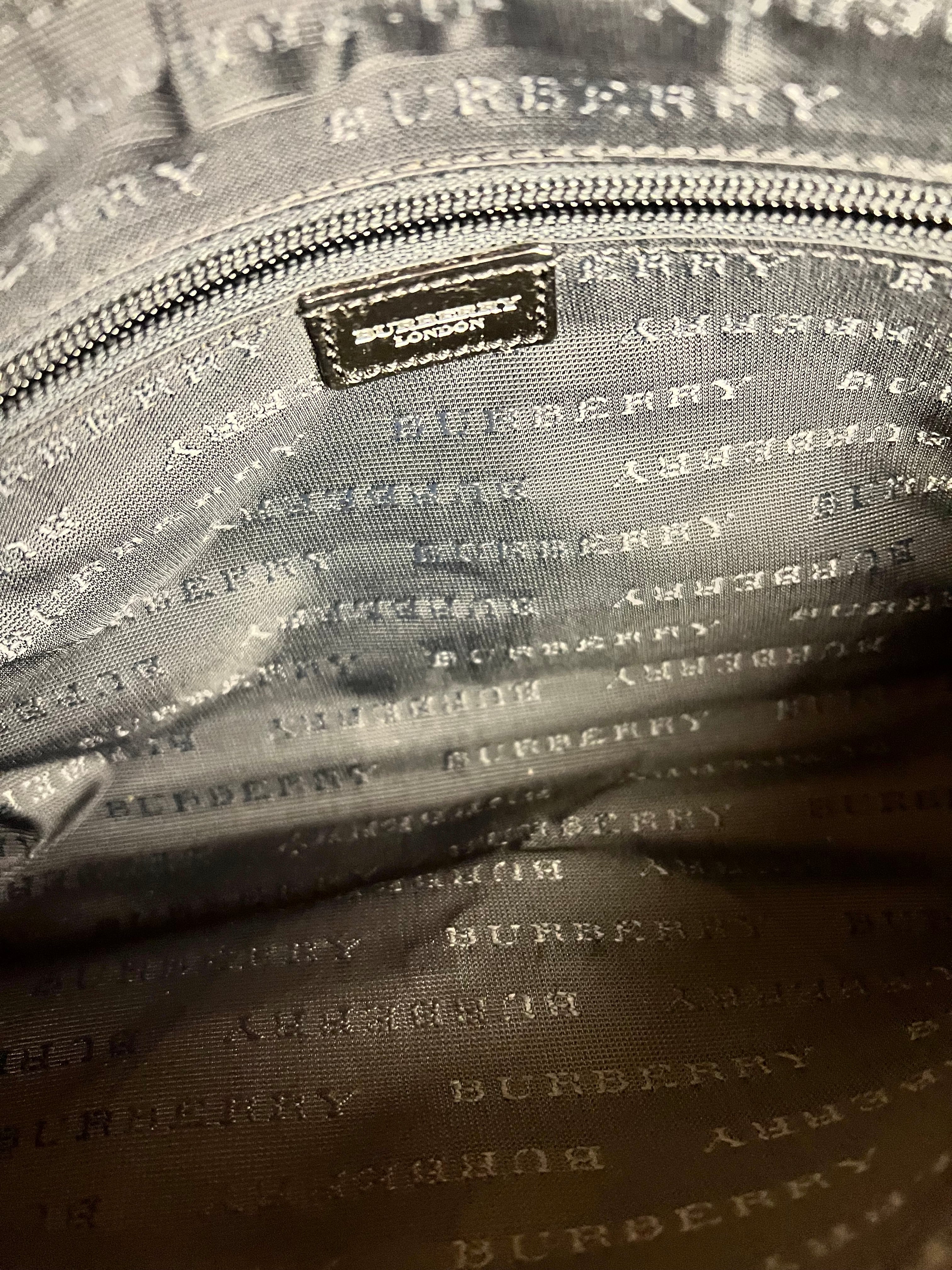 Burberrys Nova Check Flap Shoulder Bag