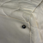 Chanel Beige Quilted Leather  Chain Shoulder Bag 2008