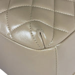 Chanel Beige Quilted Lambskin CC Trendy Bowling Bag 2017