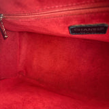 Chanel Black Patent Chocolate Bar Bowler Bag 2002