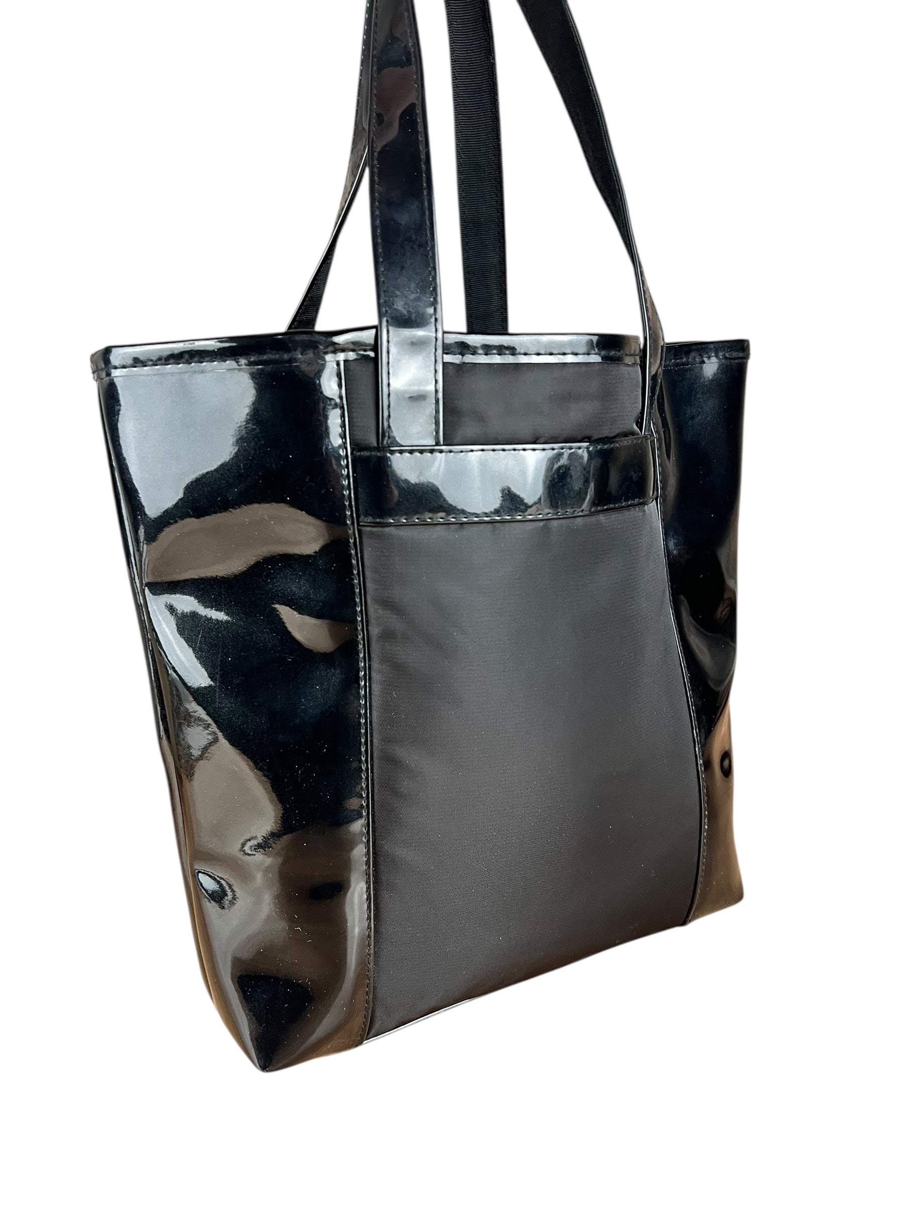 Givenchy Parfums Black Patent Tote