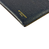 Givenchy Navy Blue Leather Card Holder