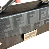 Fendi Soft Trunk Baguette Black