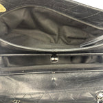 Chanel Black Calfskin Ritz Flap Bag 2007