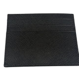 Prada Black Saffiano Leather Card Holder