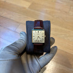 Omega Solid 14k Gold Square Dial