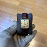 Omega Solid 14k Gold Square Dial