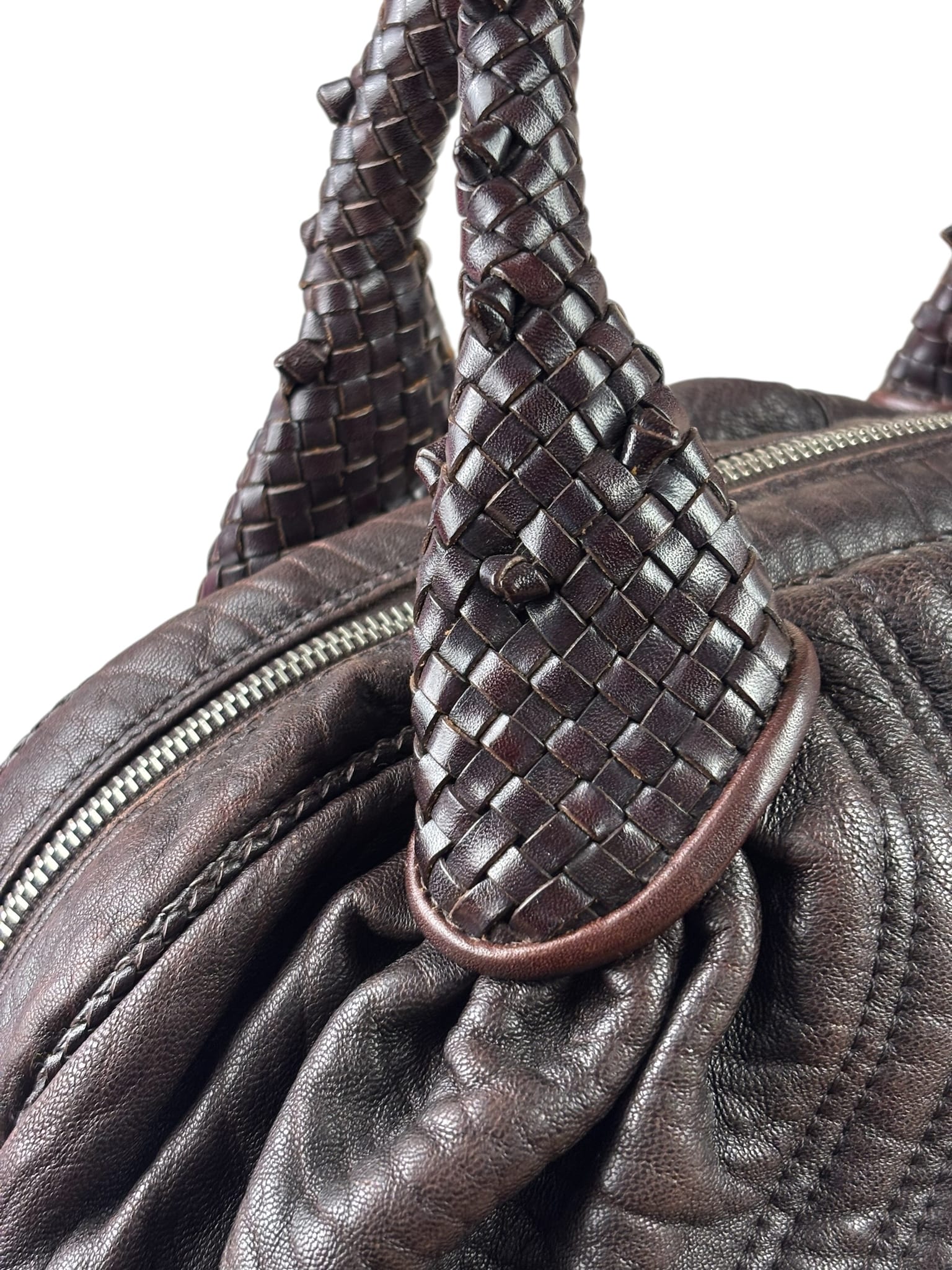 Fendi Vintage Brown Small Spy Bag