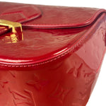 Louis Vuitton Monogram Red Vernis Bellflower Crossbody