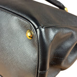 Prada Black Galleria Saffiano Leather Tote