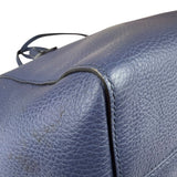 Gucci Navy Blue Swing Leather Tote Bag