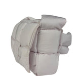 Bottega Veneta Light Pink Mini Padded Nylon Cassette Bag