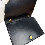 Chanel Black Diamond Stitch CC Timeless Chain Flap Bag '89-'91