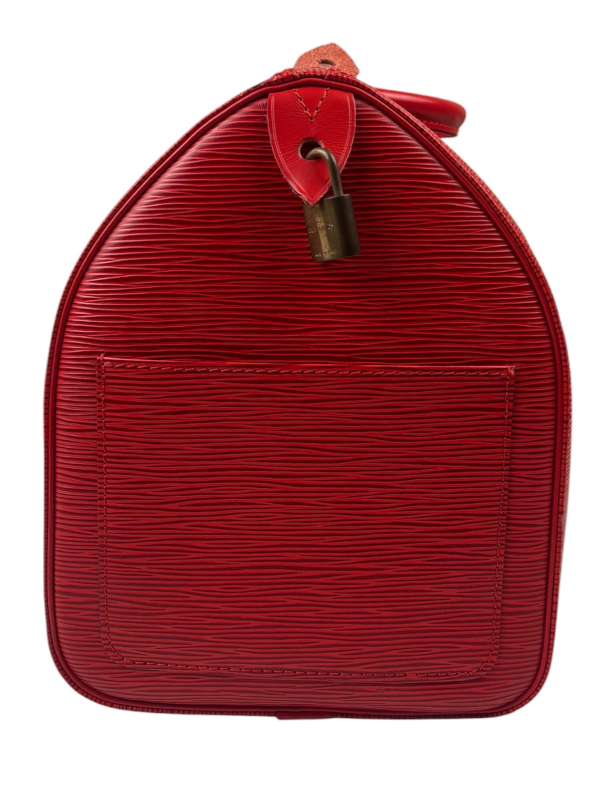 Louis Vuitton Red Epi Leather Speedy 35