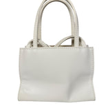 Telfar Small White Shopping Tote