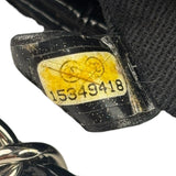 Chanel Large Black Patent Leather Mademoiselle Bowling Bag 2011-12