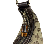 Gucci Brown GG Bamboo Amalfi Hobo Bag