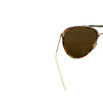 Gucci GG0672s Aviator Green Lenses Sunglasses