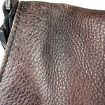 Prada Vintage Brown Leather Cervo Antik Messenger Bag