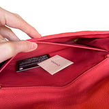 Chanel Coral Pink Matte Quilted Caviar Flap Shoulder Bag 2012