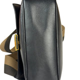 Fendi Black Leather Camera Crossbody
