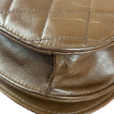 Chanel Brown Quilted Waist Bag 1990