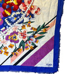 Fendi Multicolor Floral Shawl/Scarf