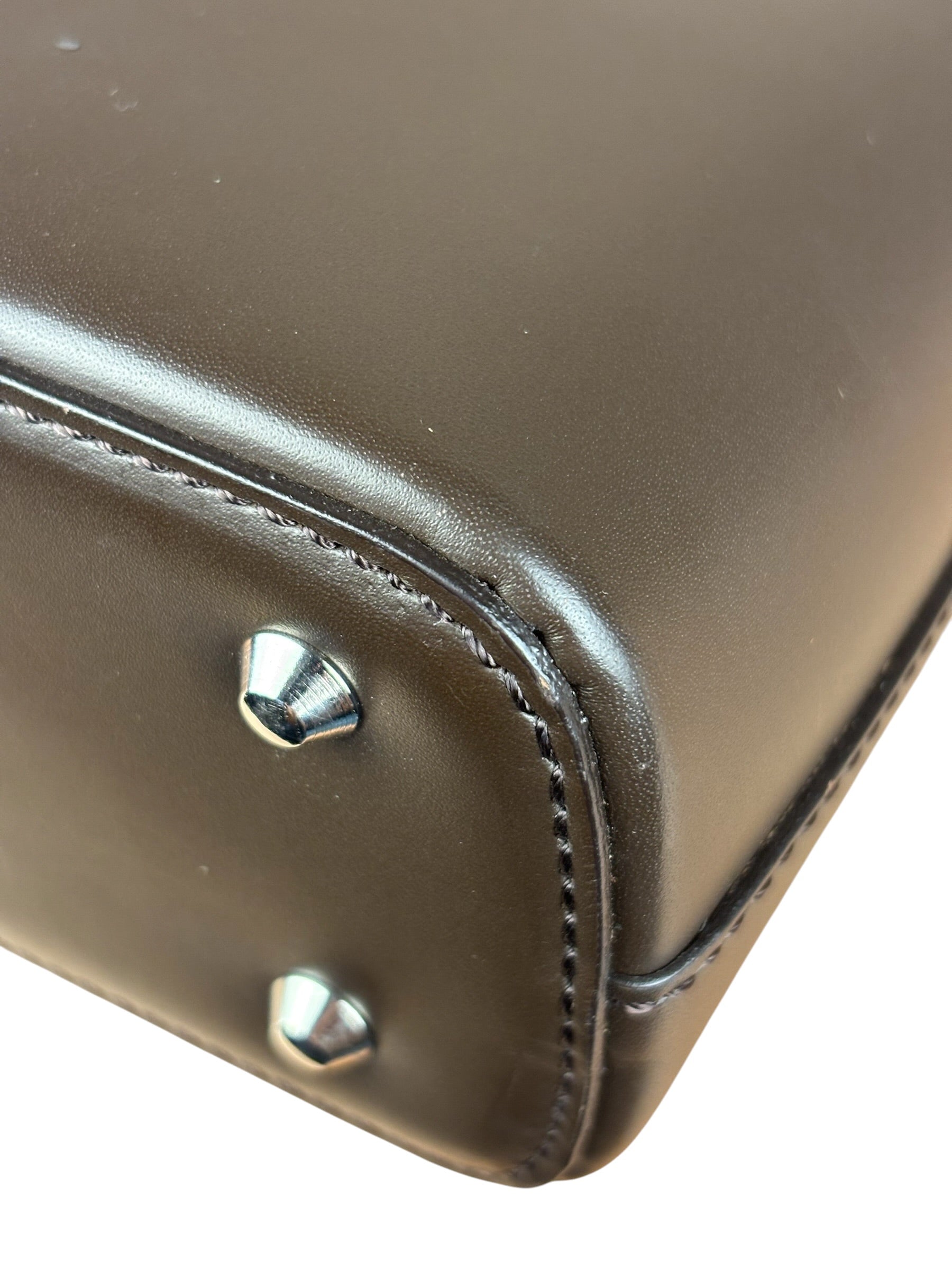 Burberry Brown Leather Shoulder Bag
