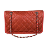 Chanel French Riviera Caviar Quilted Flap Bag Sunset 2011