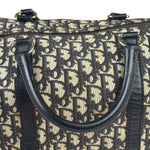 Christian Dior Vintage Black Trotter Boston Bag