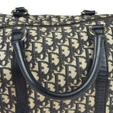 Christian Dior Vintage Black Trotter Boston Bag