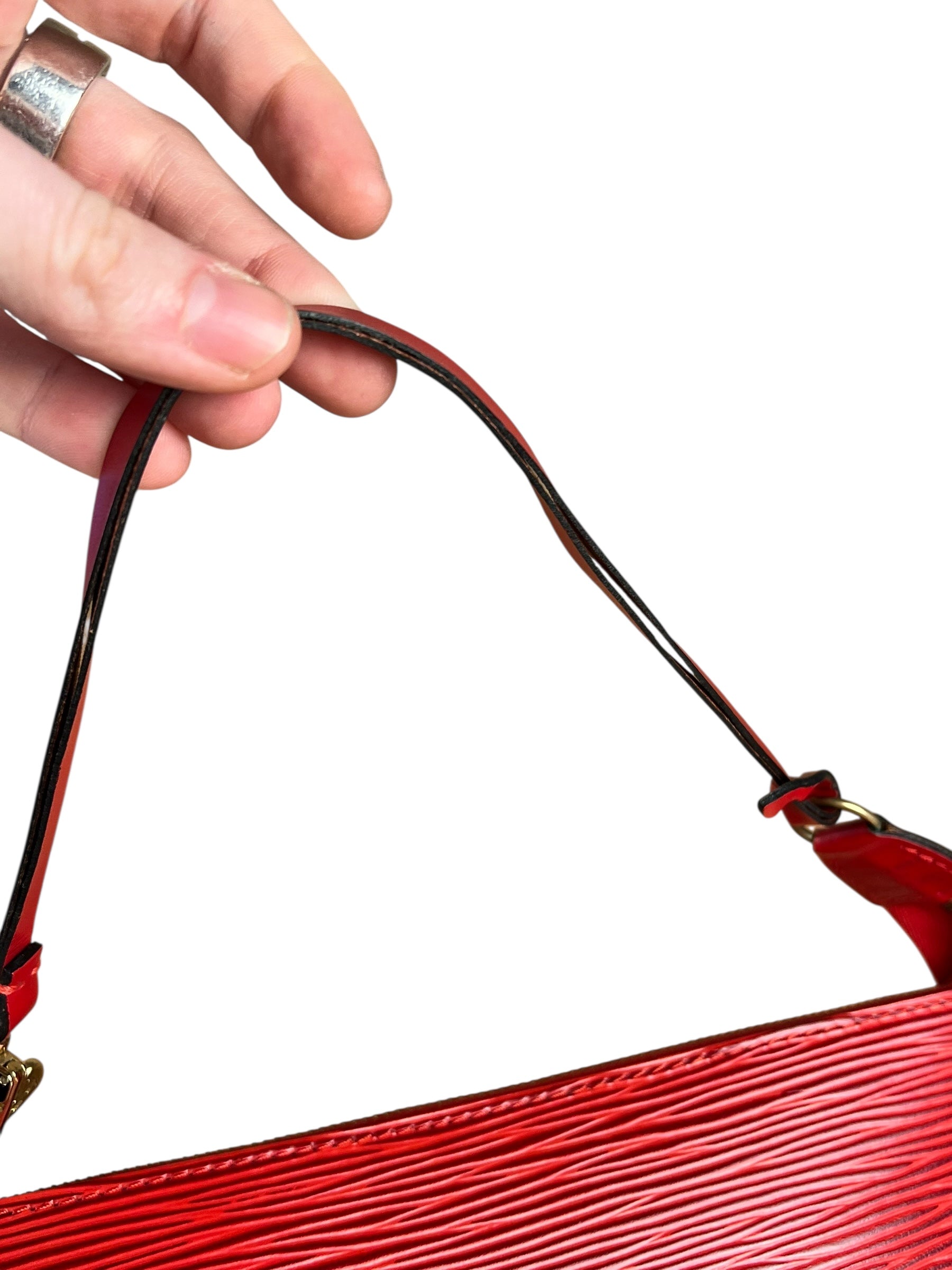 Louis Vuitton Red Epi Pochette