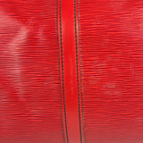 Louis Vuitton Red Epi Keepall 45