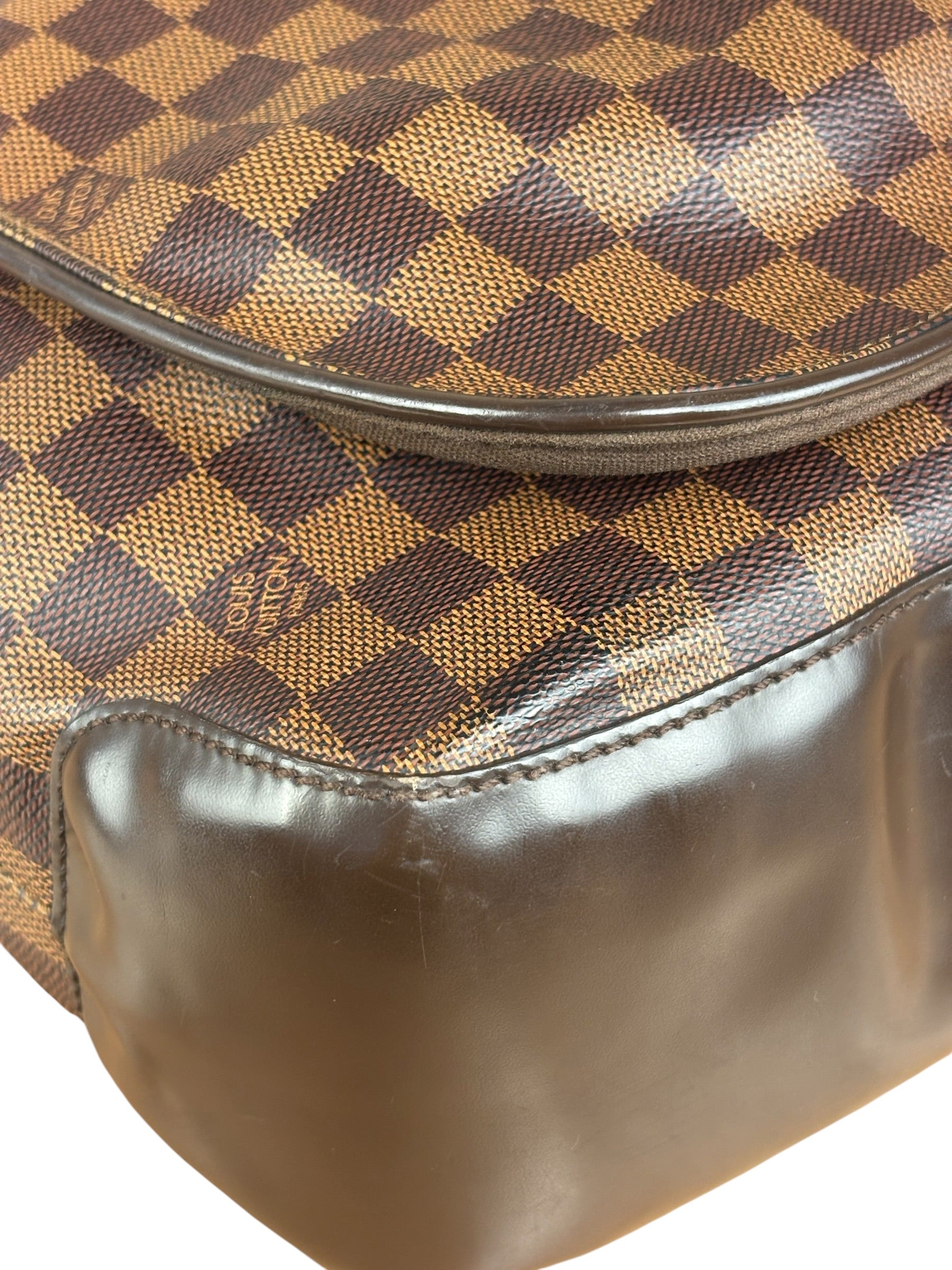 Louis Vuitton Damier Ebene Flap Spencer Messenger Bag