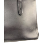 Coach Black Leather Trim Copper Carryall Two-Way Bag